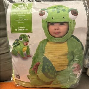 Baby Turtle Crawler costume 12-24month tortoise, sea turtle